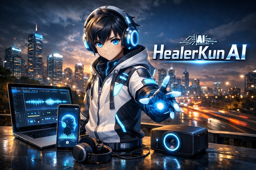 ヒーリング・アプリ「ヒーラーくん」