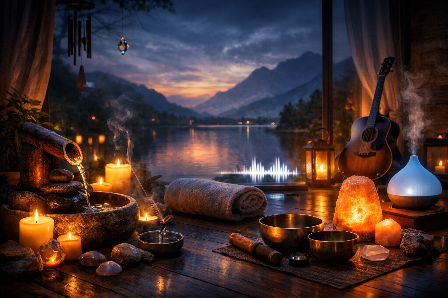 メンタルを整えるメンテナンス！ヒーリング音楽日常に寄り添う癒し空間