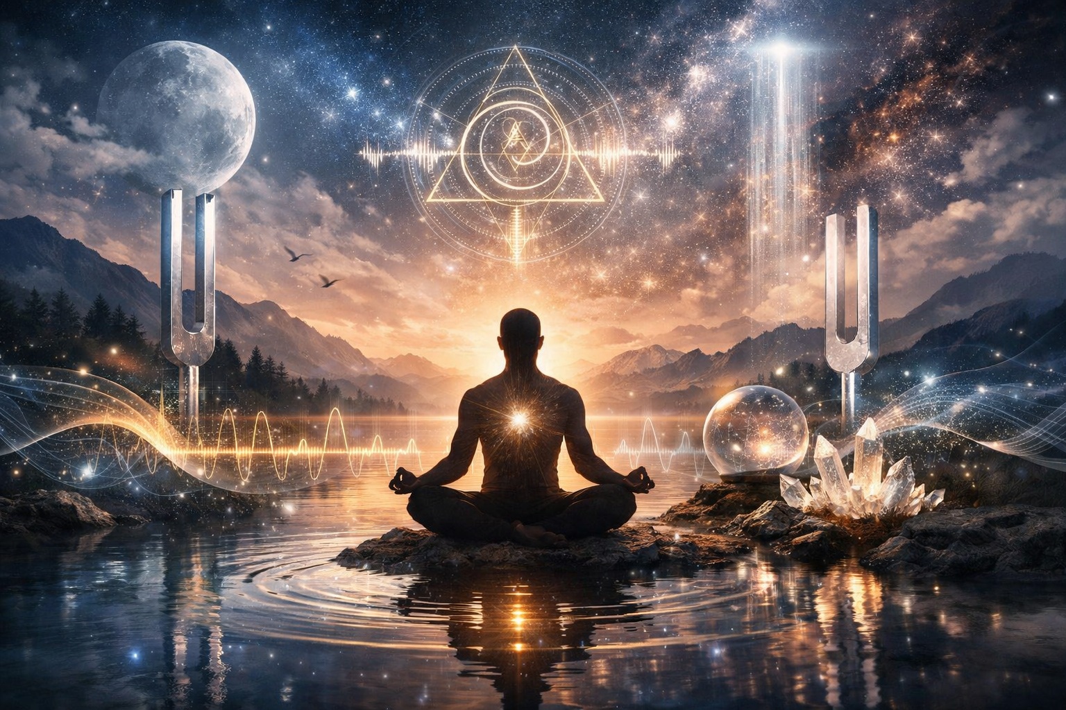 ヒーリング音楽が導く周波数の力心と体を整える癒し時間習慣実践法！