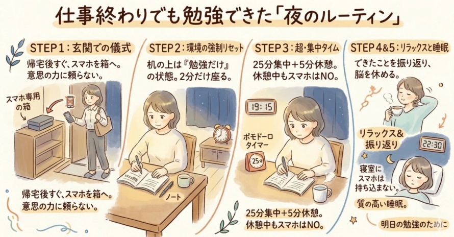 勉強前に取り入れるベストなタイミング