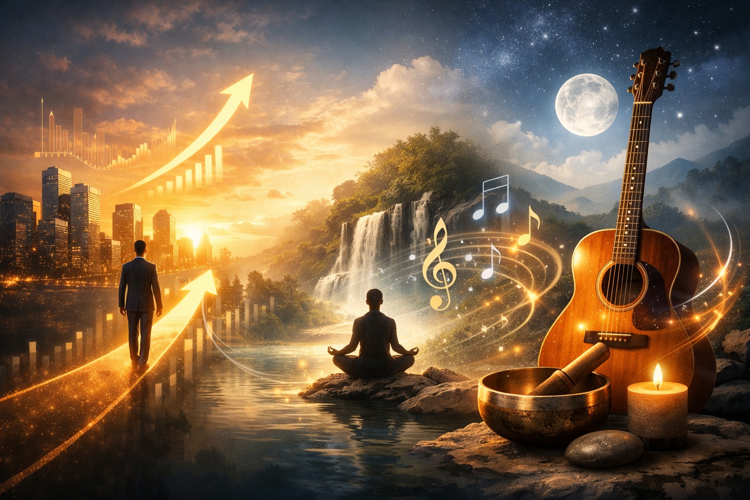 持続的な売上アップと成功へ導く、ヒーリングミュージック活用の仕組み